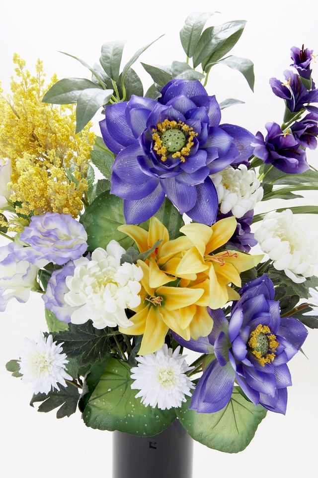 【造花 洋花仏花】デザインメモリアル供花Ｃ−１束