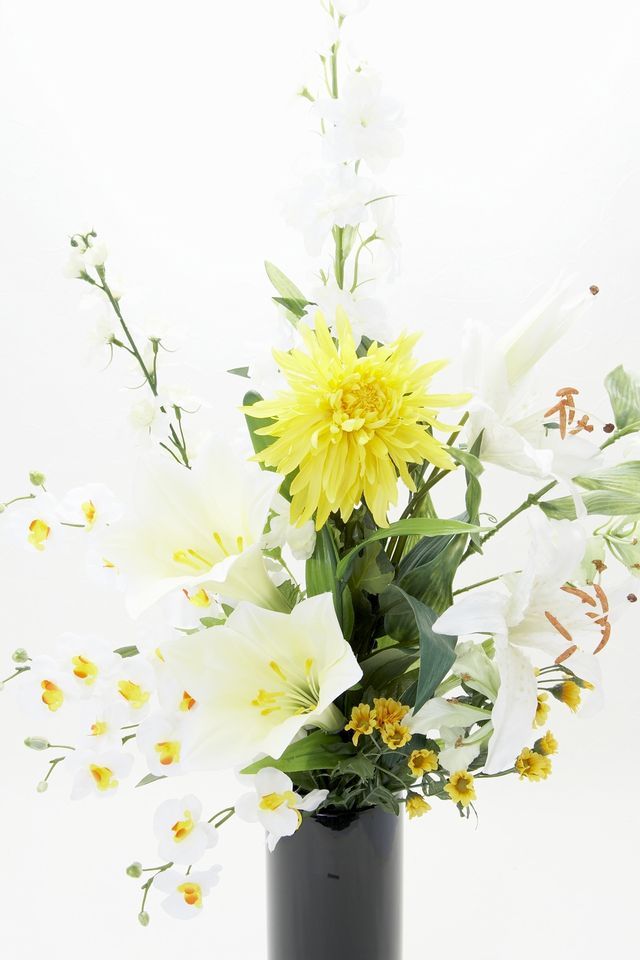 【造花 洋花仏花】デザインメモリアル供花Ｂ−１束