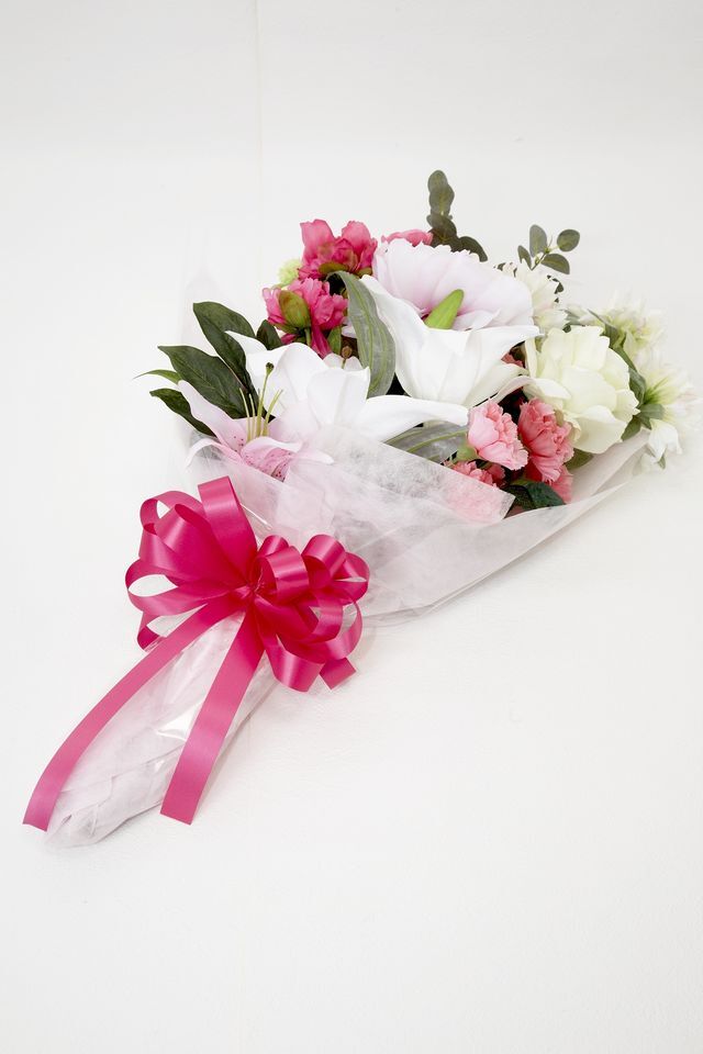 【贈答・贈呈用花束・造花花束・豪華花束】プロポーズ・記念日など記憶に残る枯れないフラワーギフト／アフロディーテブーケ
