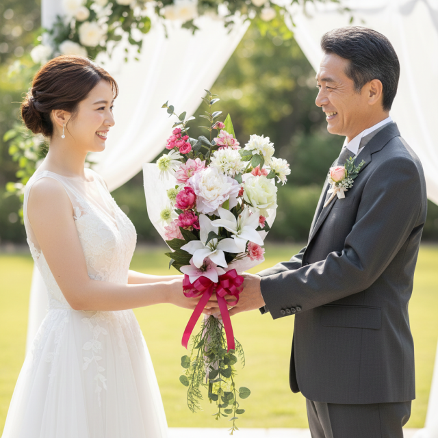 【贈答・贈呈用花束・造花花束・豪華花束】プロポーズ・記念日など記憶に残る枯れないフラワーギフト／アフロディーテブーケ