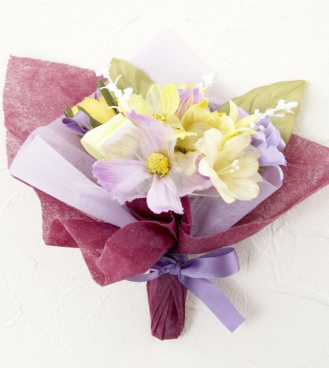 【造花ミニ花束】手のひらブーケ191