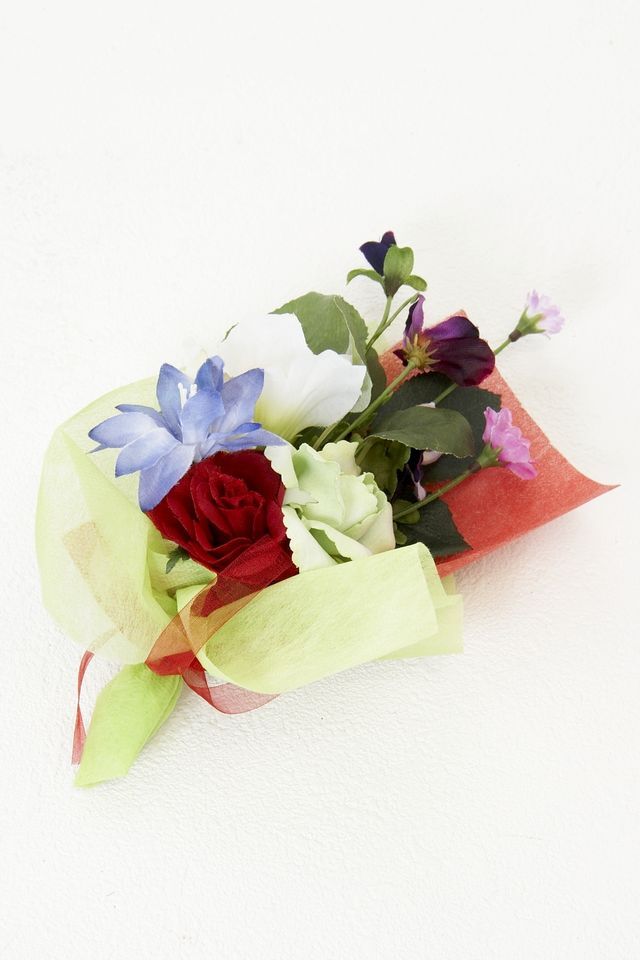 【造花ミニ花束】手のひらブーケ９