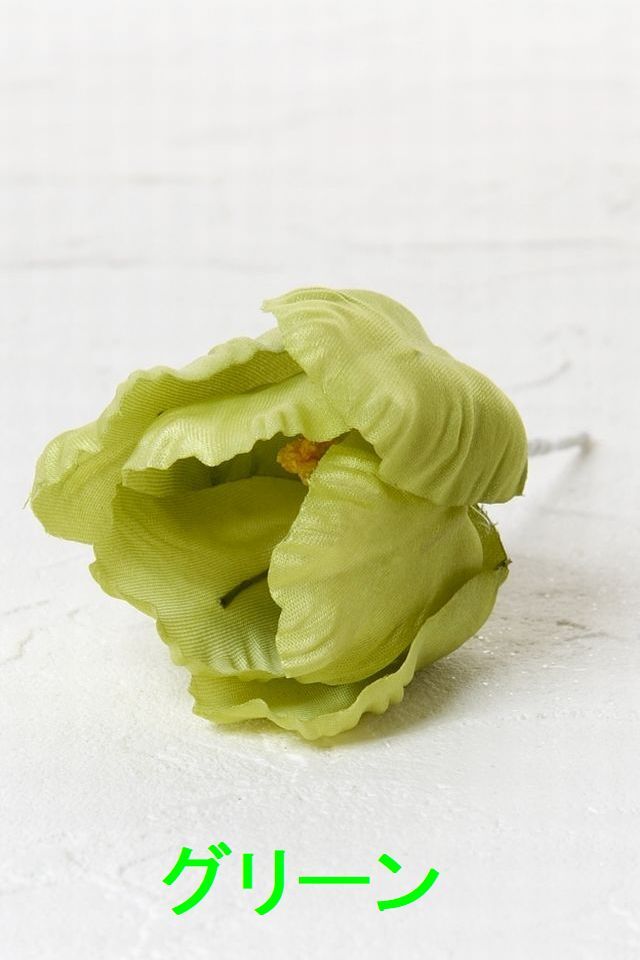 【卒業式・入学式・イベントの胸元に華を添えるコサージュ】チューリップのアートフラワーコサージュ