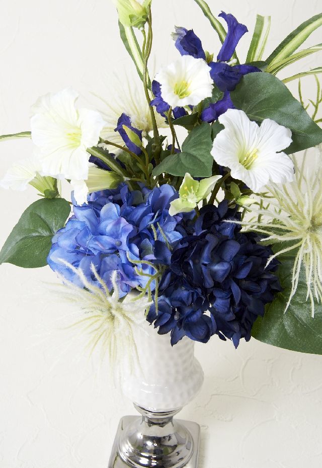 【造花・アートフラワーアレンジメント】インディペンデンス・ネイビー
