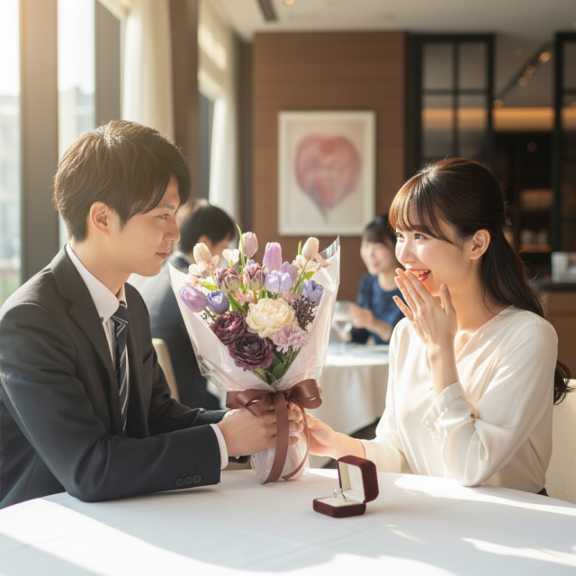 【一点もの】ラグジュアリーパステルブーケ 〜 チューリップと芍薬が彩る上質なアーティフィシャルフラワー 〜