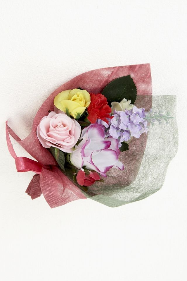 【造花ミニ花束】手のひらブーケ４