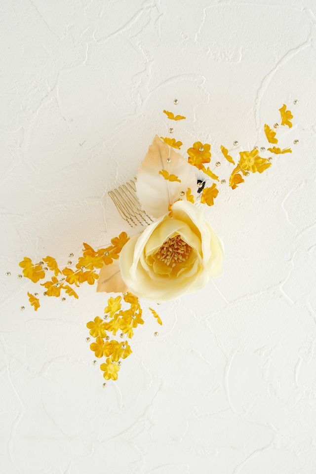 【造花・アートフラワー・和装髪飾り】和洋・両用髪飾り５