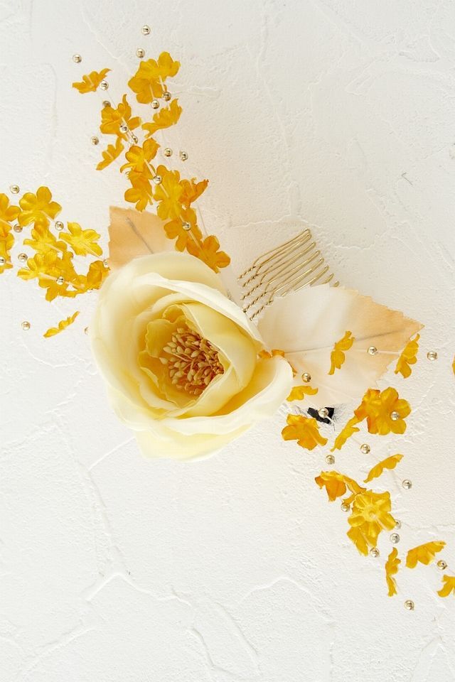 【造花・アートフラワー・和装髪飾り】和洋・両用髪飾り５