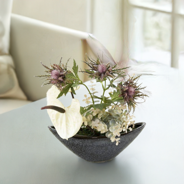 N/A クリスタル花瓶装飾リビングルームフラワーアレンジメント