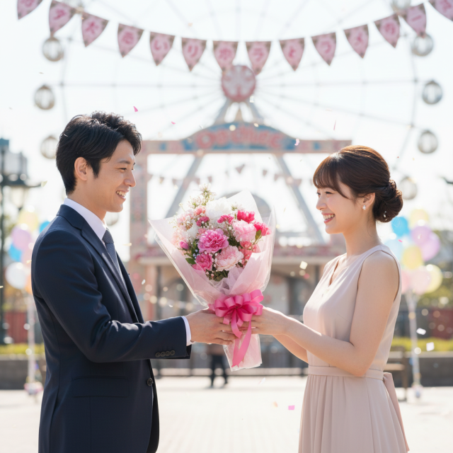 一点もの 高級アーティフィシャルフラワー花束｜ピンク系ラグジュアリーブーケ（母の日・誕生日・プロポーズ・ギフト）