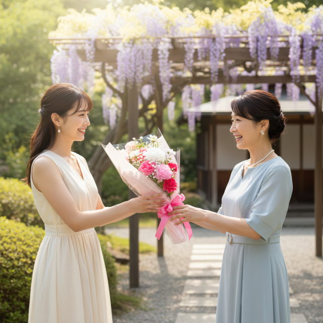 一点もの 高級アーティフィシャルフラワー花束｜ピンク系ラグジュアリーブーケ（母の日・誕生日・プロポーズ・ギフト）