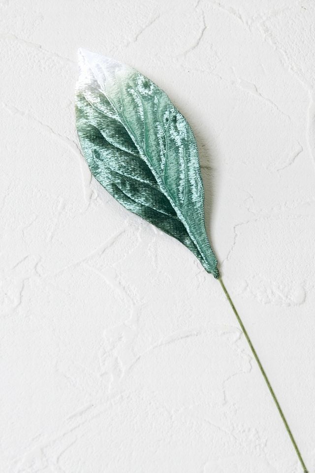 【アートフラワーパーツ・造花・染花・布花】シールシャクナゲリーフ（大）