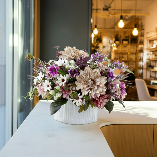 【造花・アーティフィシャルフラワー・アレンジメント】ボラール