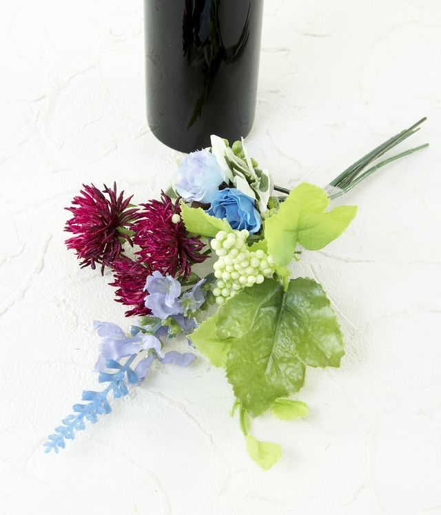 【造花 お仏壇向け ミニミニ供花】リトルプチ仏花B