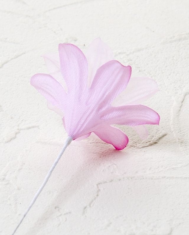 【アートフラワーパーツ・染花 ・布花】シェリー／ピンク