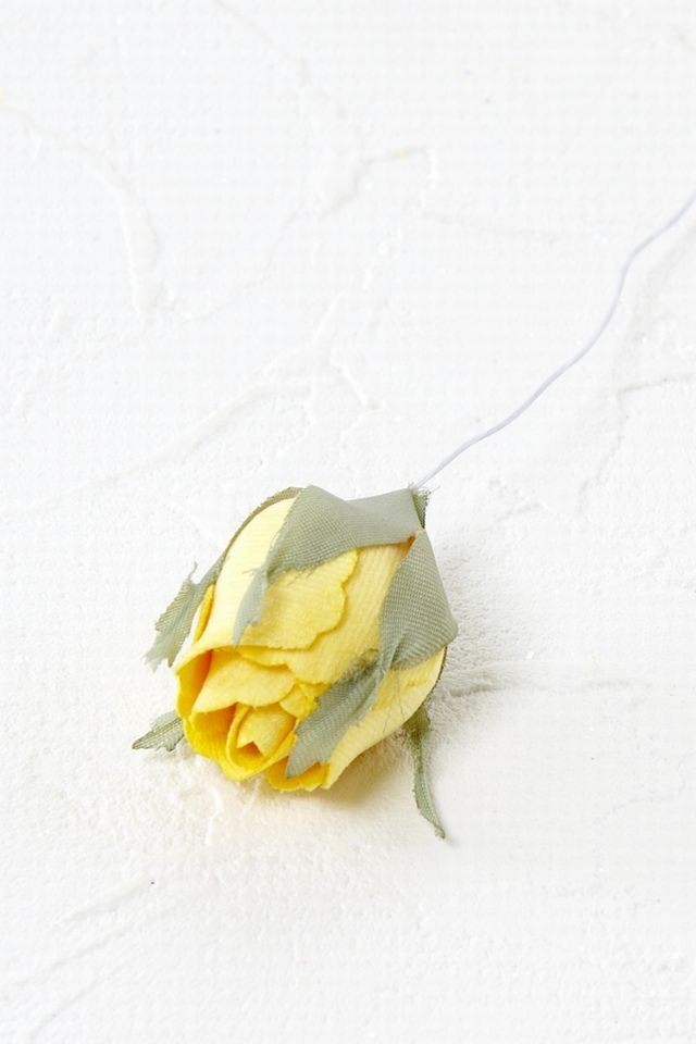 【アートフラワーパーツ・造花・染花・布花】ベルベットローズ（蕾）