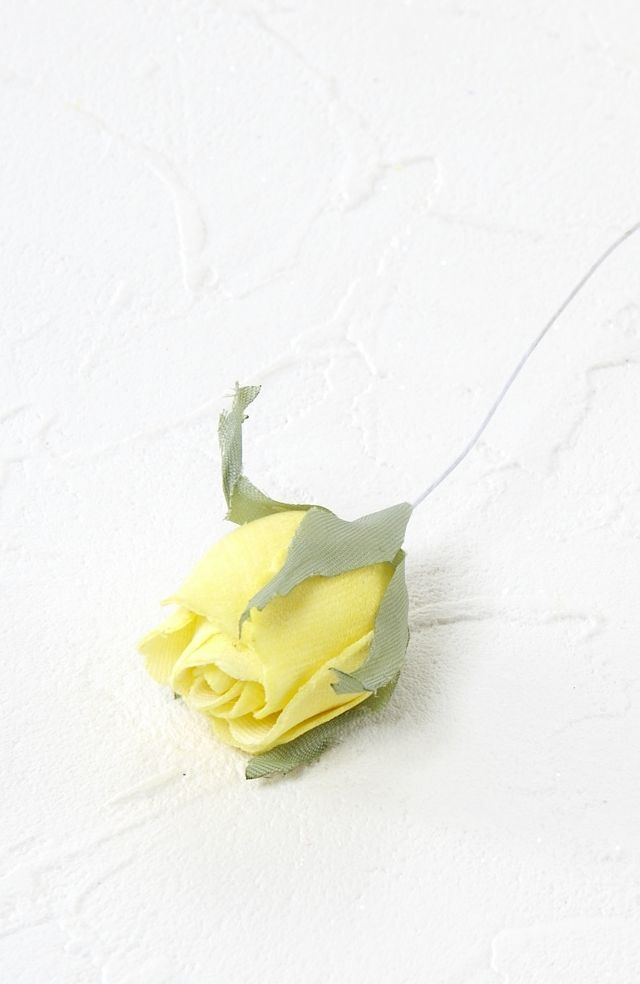 【アートフラワーパーツ・造花・染花・布花】ベルベットローズ（蕾）