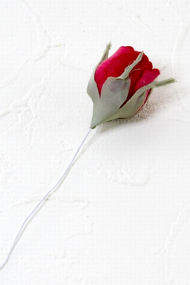 【アートフラワーパーツ・造花・染花・布花】ベルベットローズ（蕾）