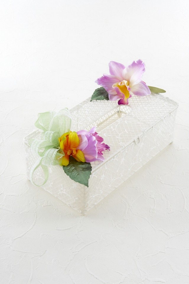 アートフラワー・アーティフィシャルフラワー・フラワーティッシュBOX