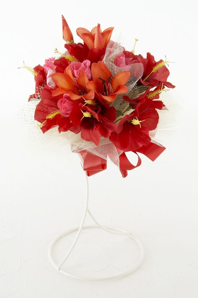 【アートフラワー・アーティフィシャルフラワーのトスブーケ】オリジナルデザインＩ