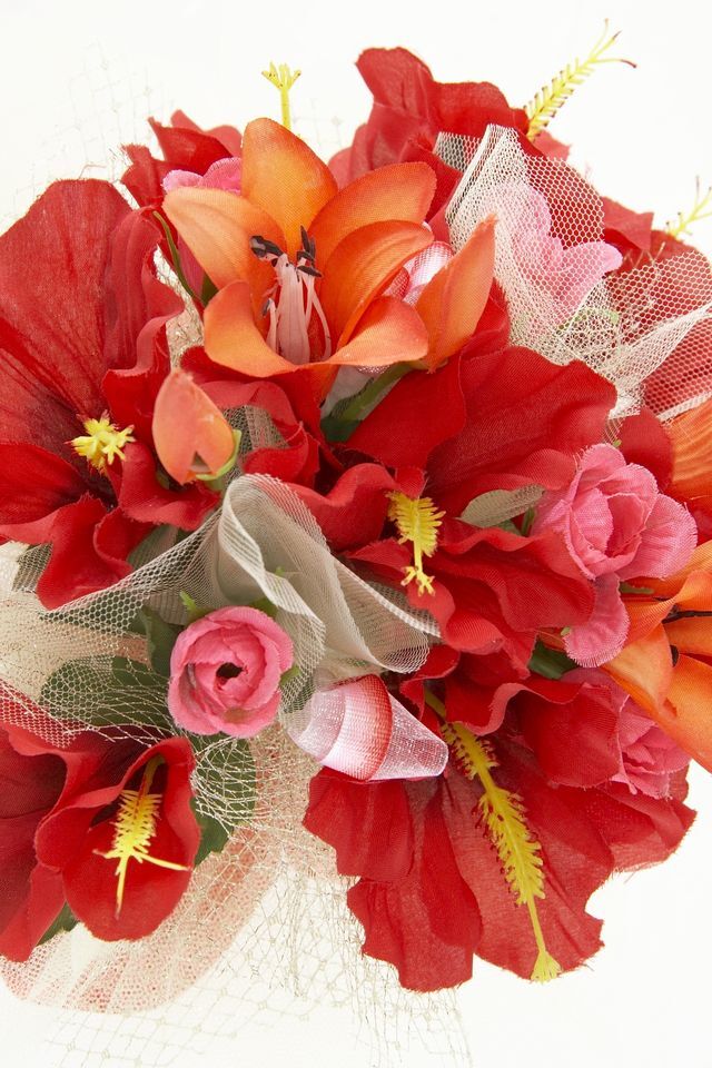 【アートフラワー・アーティフィシャルフラワーのトスブーケ】オリジナルデザインＩ