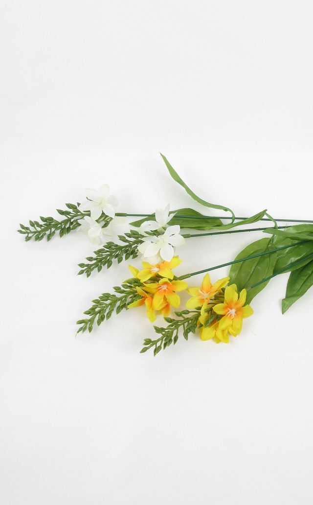 【造花・アーティフィシャルフラワー・アートフラワー・シルクフラワー】オーニソガラム・シルソイデス