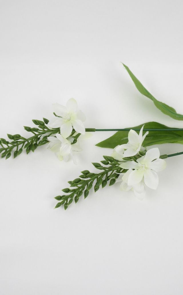 【造花・アーティフィシャルフラワー・アートフラワー・シルクフラワー】オーニソガラム・シルソイデス