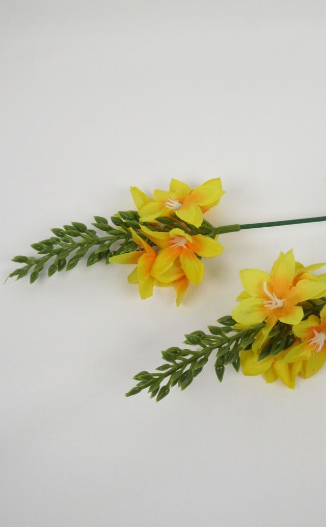 【造花・アーティフィシャルフラワー・アートフラワー・シルクフラワー】オーニソガラム・シルソイデス