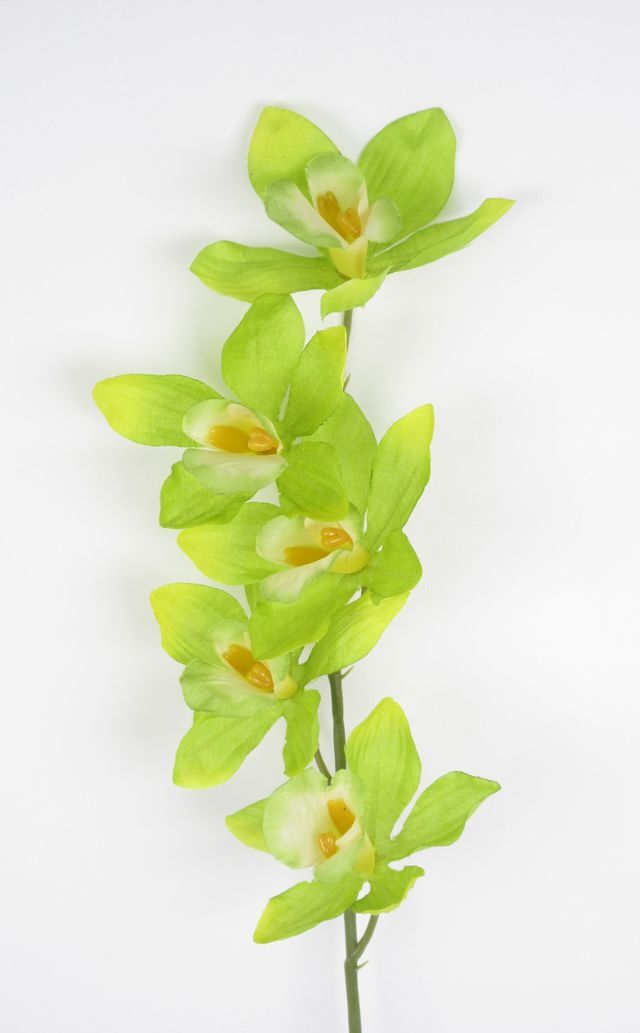 【造花・アーティフィシャルフラワー・アートフラワー・シルクフラワー】シンビジウム ・蘭