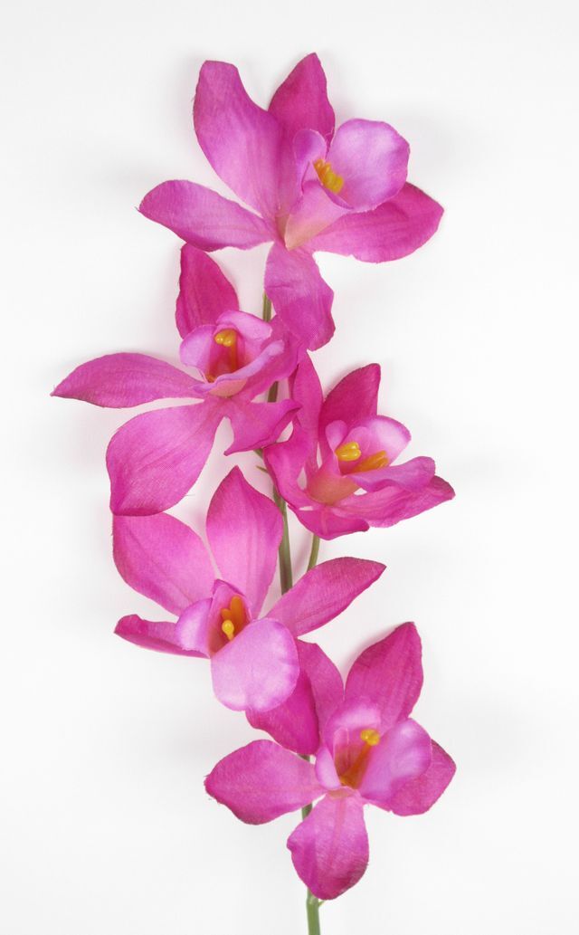 【造花・アーティフィシャルフラワー・アートフラワー・シルクフラワー】シンビジウム ・蘭