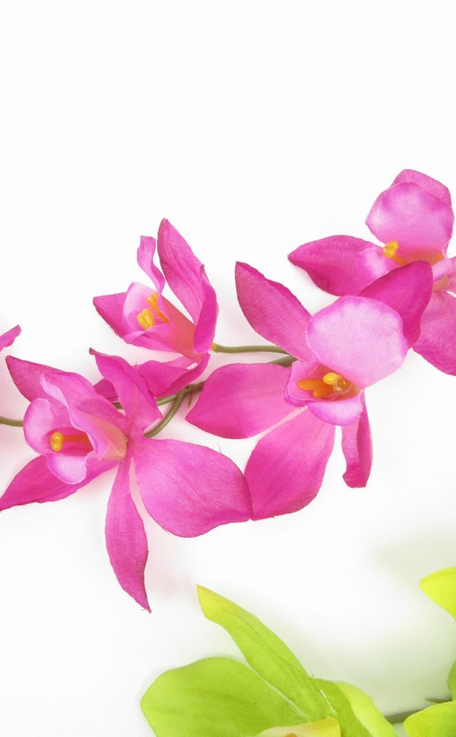 【造花・アーティフィシャルフラワー・アートフラワー・シルクフラワー】シンビジウム ・蘭