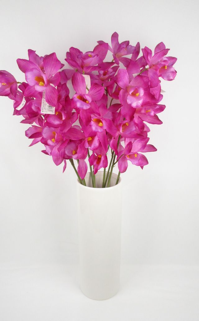 【造花・アーティフィシャルフラワー・アートフラワー・シルクフラワー】シンビジウム ・蘭