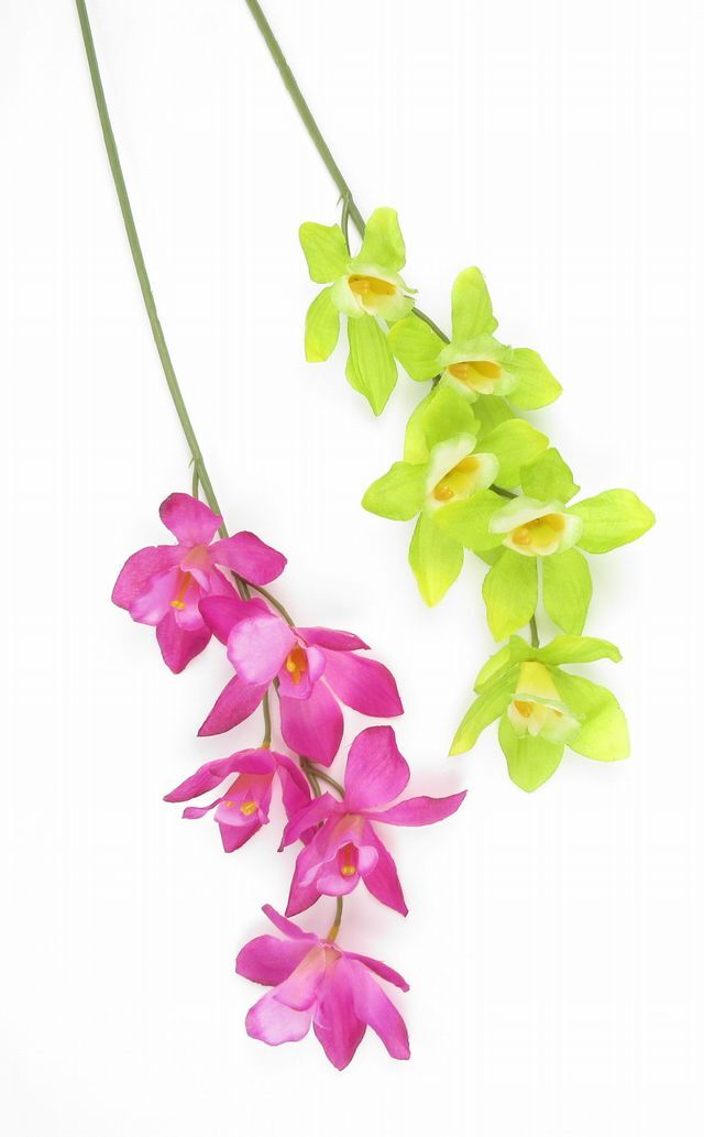 【造花・アーティフィシャルフラワー・アートフラワー・シルクフラワー】シンビジウム ・蘭