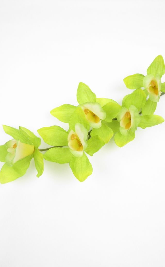 【造花・アーティフィシャルフラワー・アートフラワー・シルクフラワー】シンビジウム ・蘭