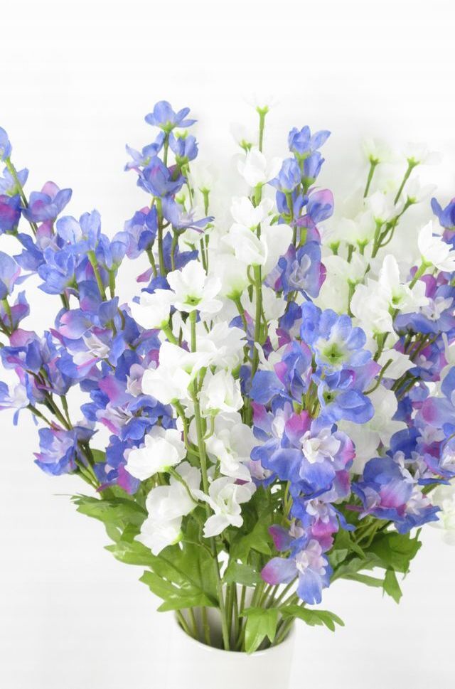 【造花・アーティフィシャルフラワー・アートフラワー・シルクフラワー】デルフィニウム