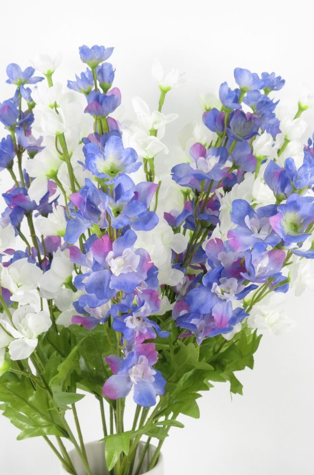 【造花・アーティフィシャルフラワー・アートフラワー・シルクフラワー】デルフィニウム
