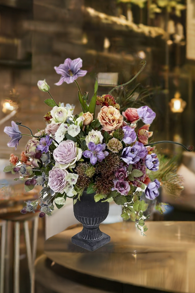 【プレミアムデザイン 造花・アーティフィシャルフラワーアレンジメント】Flowers blooming in the garden