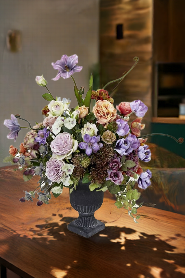 【プレミアムデザイン 造花・アーティフィシャルフラワーアレンジメント】Flowers blooming in the garden