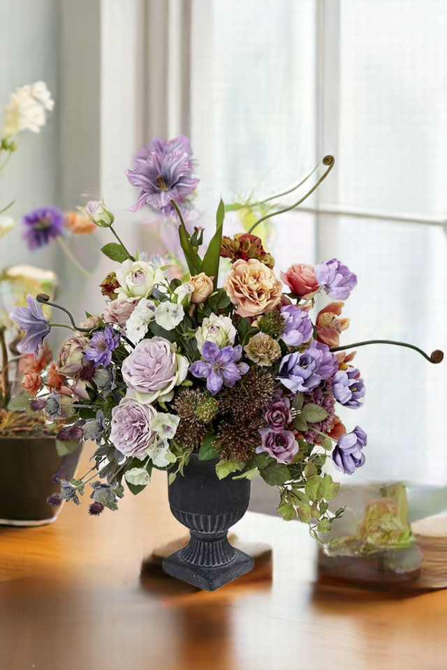 【プレミアムデザイン 造花・アーティフィシャルフラワーアレンジメント】Flowers blooming in the garden