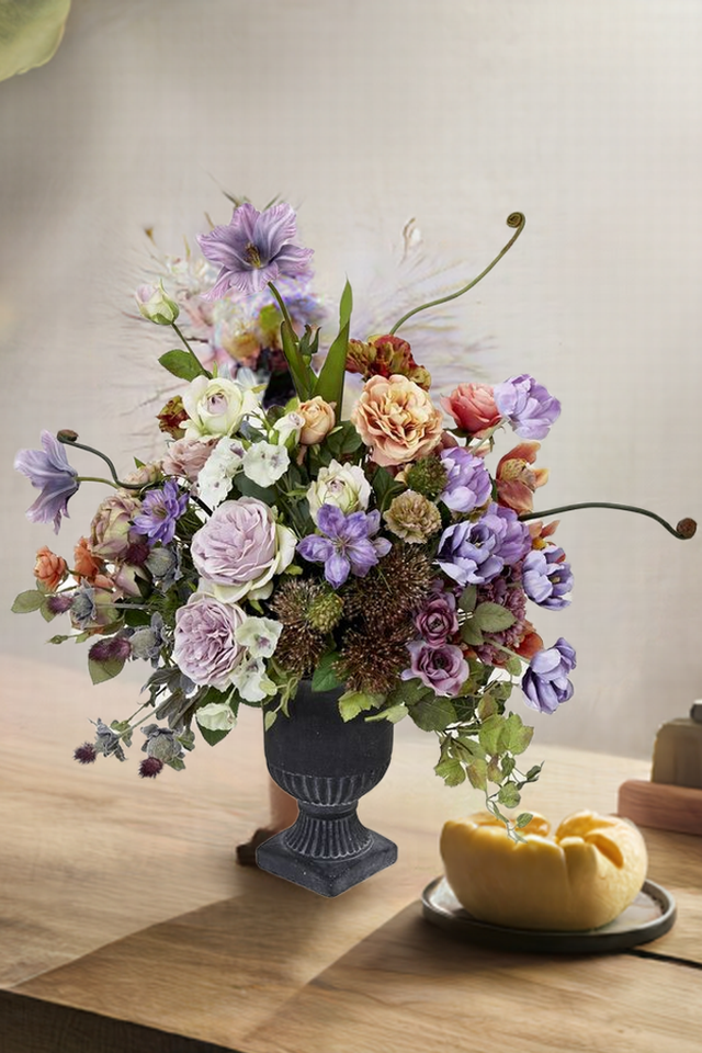 【プレミアムデザイン 造花・アーティフィシャルフラワーアレンジメント】Flowers blooming in the garden
