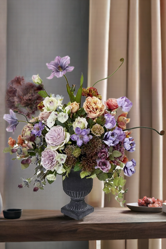 【プレミアムデザイン 造花・アーティフィシャルフラワーアレンジメント】Flowers blooming in the garden