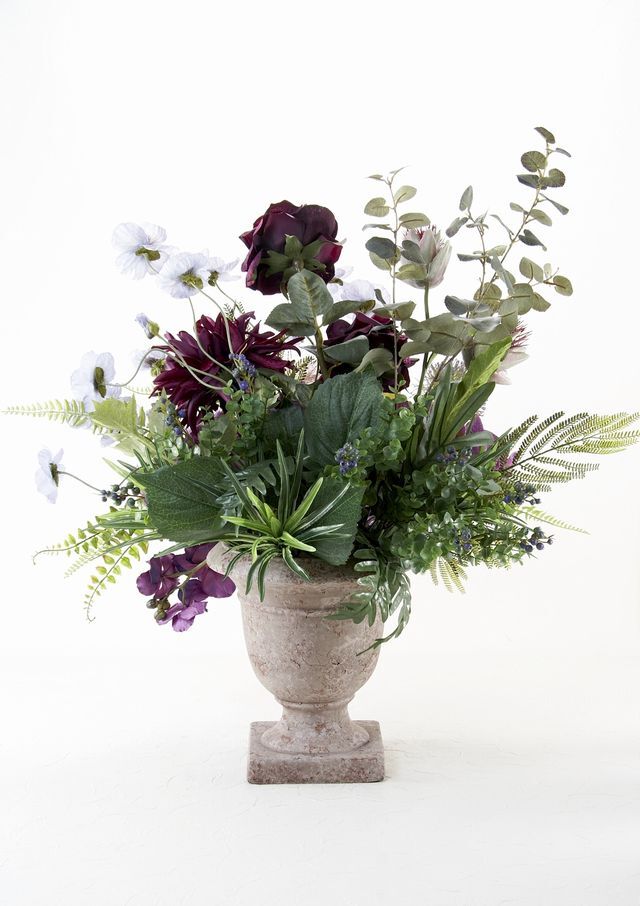 【アーティフィシャルフラワー・アートフラワー・造花アレンジメント】オリエンタルオーキッド・オリキス