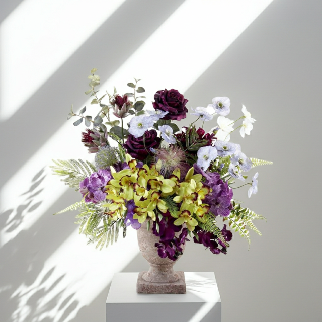 アーティフィシャルフラワー・アートフラワー・造花アレンジメント