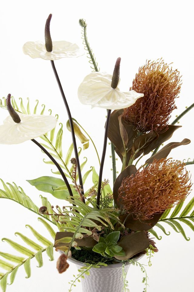 【アーティフィシャルフラワー・アートフラワー・造花アレンジメント】アジアンリゾート・シュアン