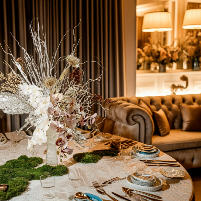 【プレミアムコレクション 造花・アーティフィシャルフラワーアレンジメント】shining butterfly