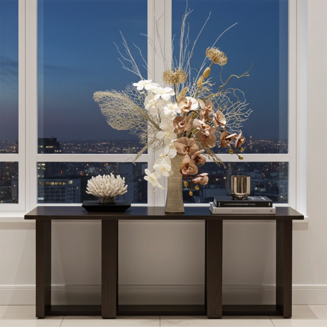 【プレミアムコレクション 造花・アーティフィシャルフラワーアレンジメント】shining butterfly