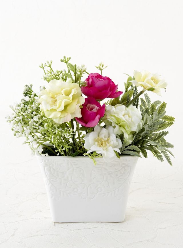 【造花・アーティフィシャルフラワー・アレンジメント】カプリス