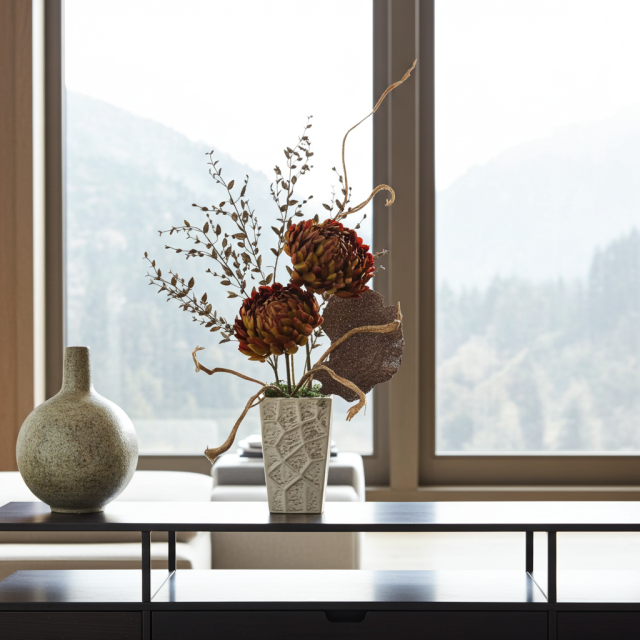 【造花インテリア・アートフラワー・アーティフィシャルフラワーアレンジメント】ヘルミナシオン