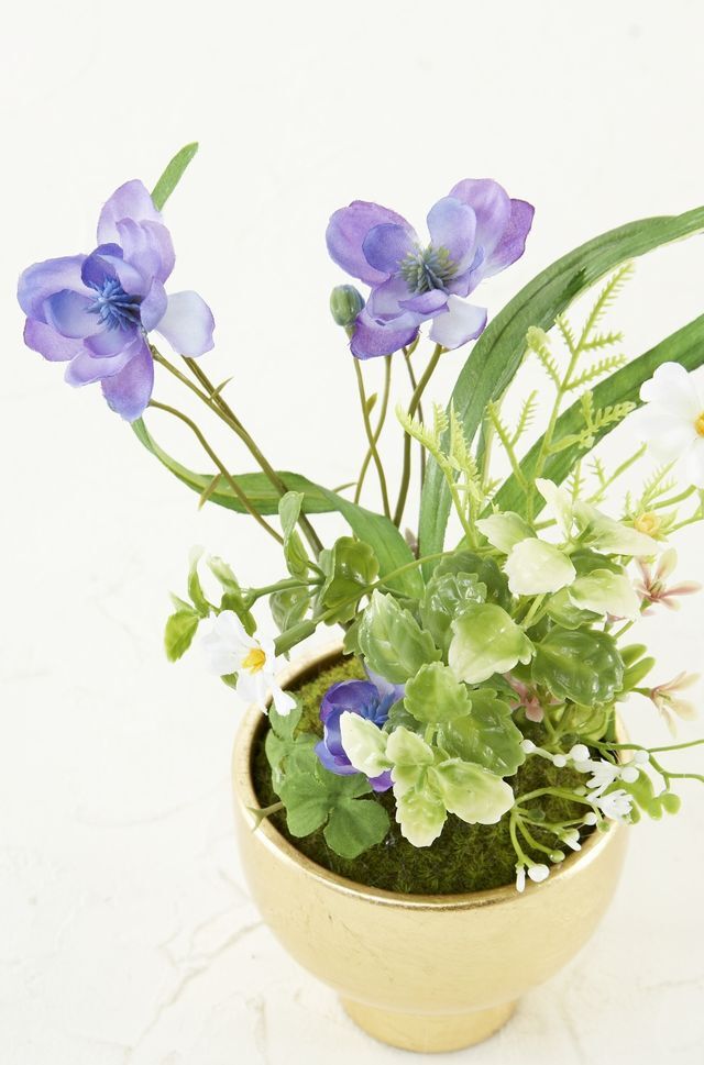 【造花・和モダン・和風アレンジメント】紬希−つむぎ−