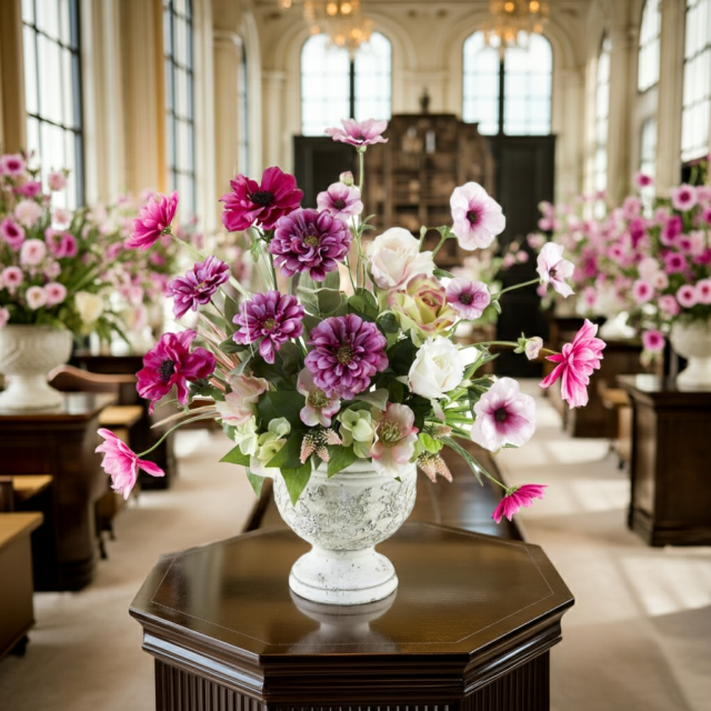 【アーティフィシャルフラワー・アートフラワー・造花アレンジメント】アモーレ・デ・レガーロ